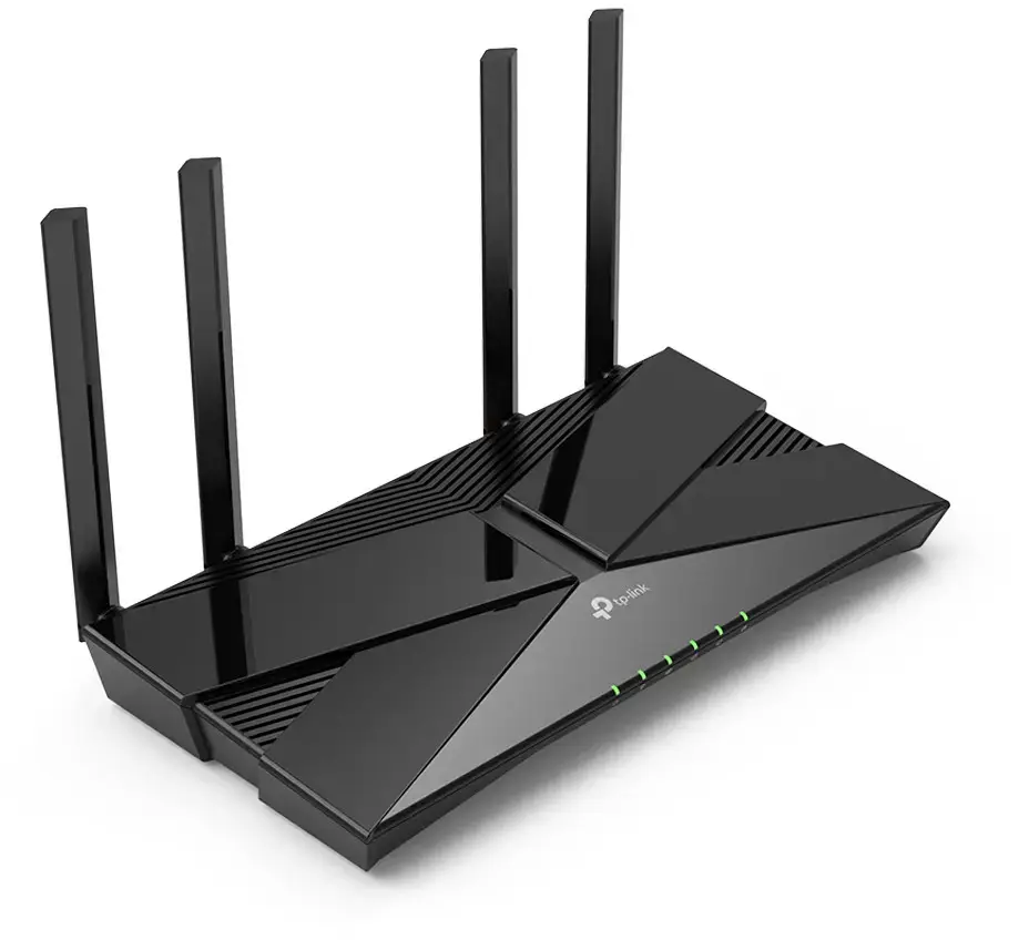 TP-Link ARCHER AX23, "Wi-Fi 6" (802.11ax), dviejų dažnių (2,4 GHz / 5 GHz), Ethernet LAN, 5G, juodas, stalinis maršrutizatorius