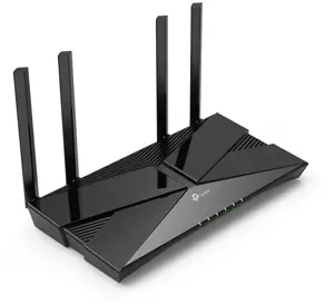 TP-Link ARCHER AX23, "Wi-Fi 6" (802.11ax), dviejų dažnių (2,4 GHz / 5 GHz), Ethernet LAN, 5G, juodas, stalinis maršrutizatorius