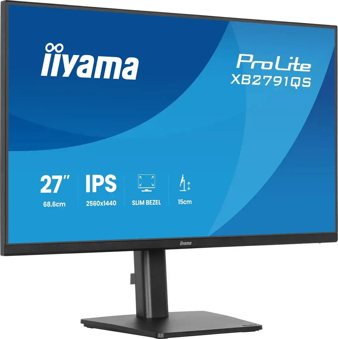 iiyama ProLite XB2791QS-B1 computer monitor 68.6 cm (27") 2560 x 1440 pixels Quad HD LED Black