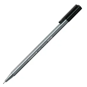 Vienkartinis rašiklis STAEDTLER TRIPLUS FINELINER 334, 0,3 mm, juoda