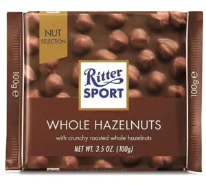 RITTER SPORT NUT SELECTION pien.š.su nesk.rieš.,100g