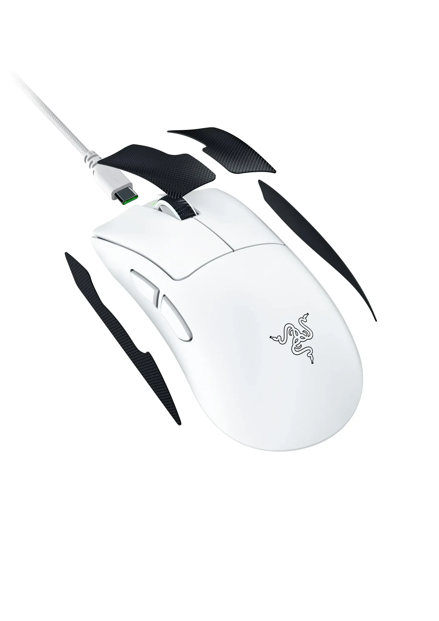Razer DeathAdder V4 Pro Gaming mouse, White | Razer