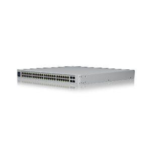 UBIQUITI 48 prievadų Gigabit UniFi L3 komutatorius + 4x 10GbE SFP+ prievadai