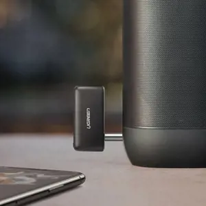 UGREEN CM276 Audio transmitter, AUX, Bluetooth 5.0 aptX (black)