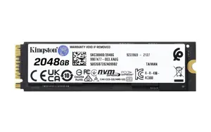 SSD diskas KINGSTON KC3000 2 TB, M.2 2280, PCIe 4.0 (NVMe)