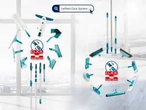 Leifheit Nemo 51042 window cleaner with Click system adapter