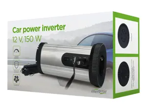 GEMBIRD EG-PWC150-01 12 V automobilinis maitinimo inverteris 150 W