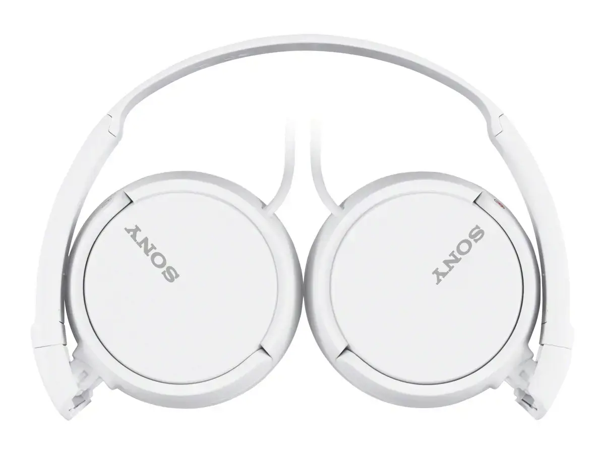 "Sony MDR-ZX110AP", laidinis, 12-22000 Hz, skambučiai/muzika, 120 g, ausinės, baltos spalvos