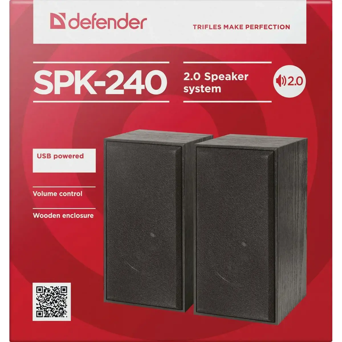 DEFENDER GARSIAKALBIAI SPK-240 6W 2.0 USB 65224