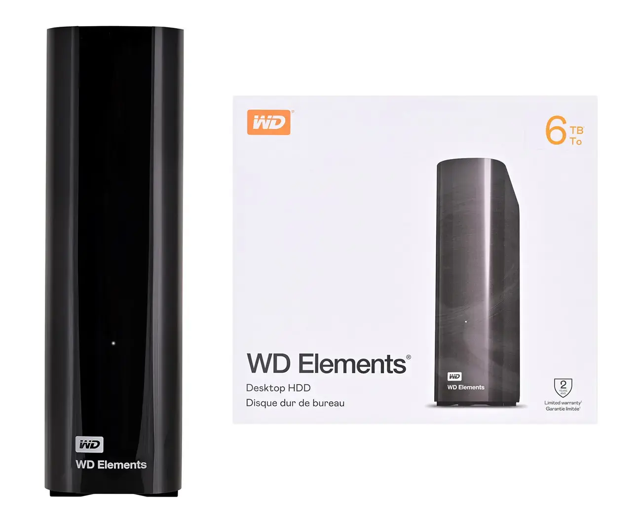 Išorinis kietasis diskas "WD Elements Desktop" (6 TB, USB 3.0)