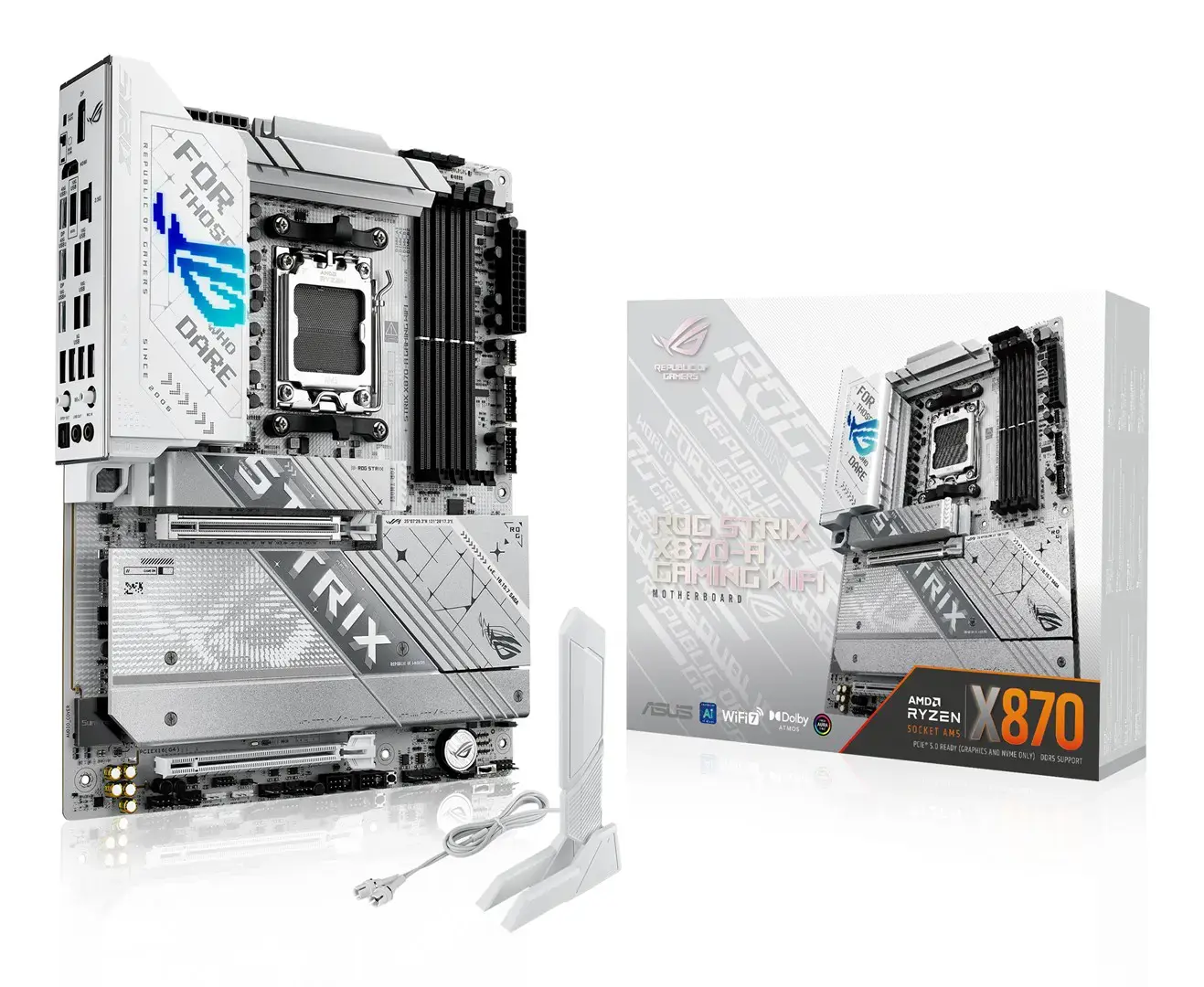ASUS ROG STRIX X870-A GAMING WIFI AMD X870 Socket AM5 ATX