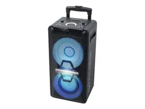 "Muse" garsiakalbis M-1920DJ 300 W, nešiojamas, juodas, "Bluetooth