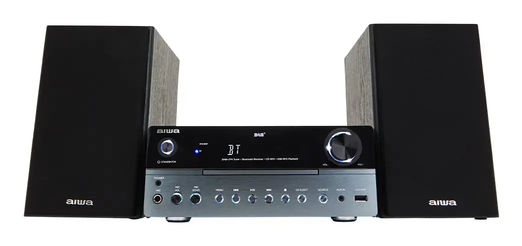 Aiwa MSBTU-700DAB home audio system Home audio micro system 25 W Arctic blue, Black