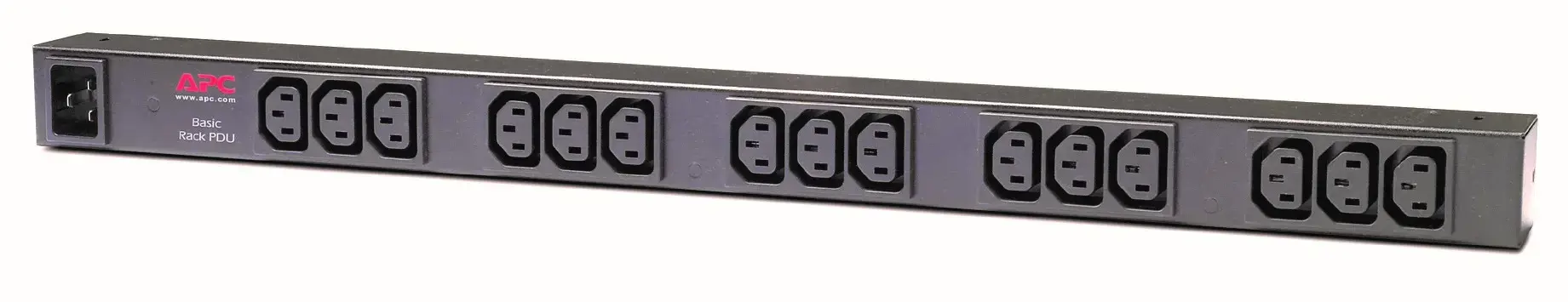 APC Basic Rack PDU AP9572, Basic, 0U, Vertical, Black, 15 AC outlet(s), C13 coupler