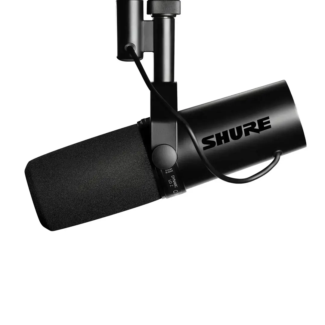 Shure Dynamic Vocal Microphone With Built-in Preamp SM7DB Shure