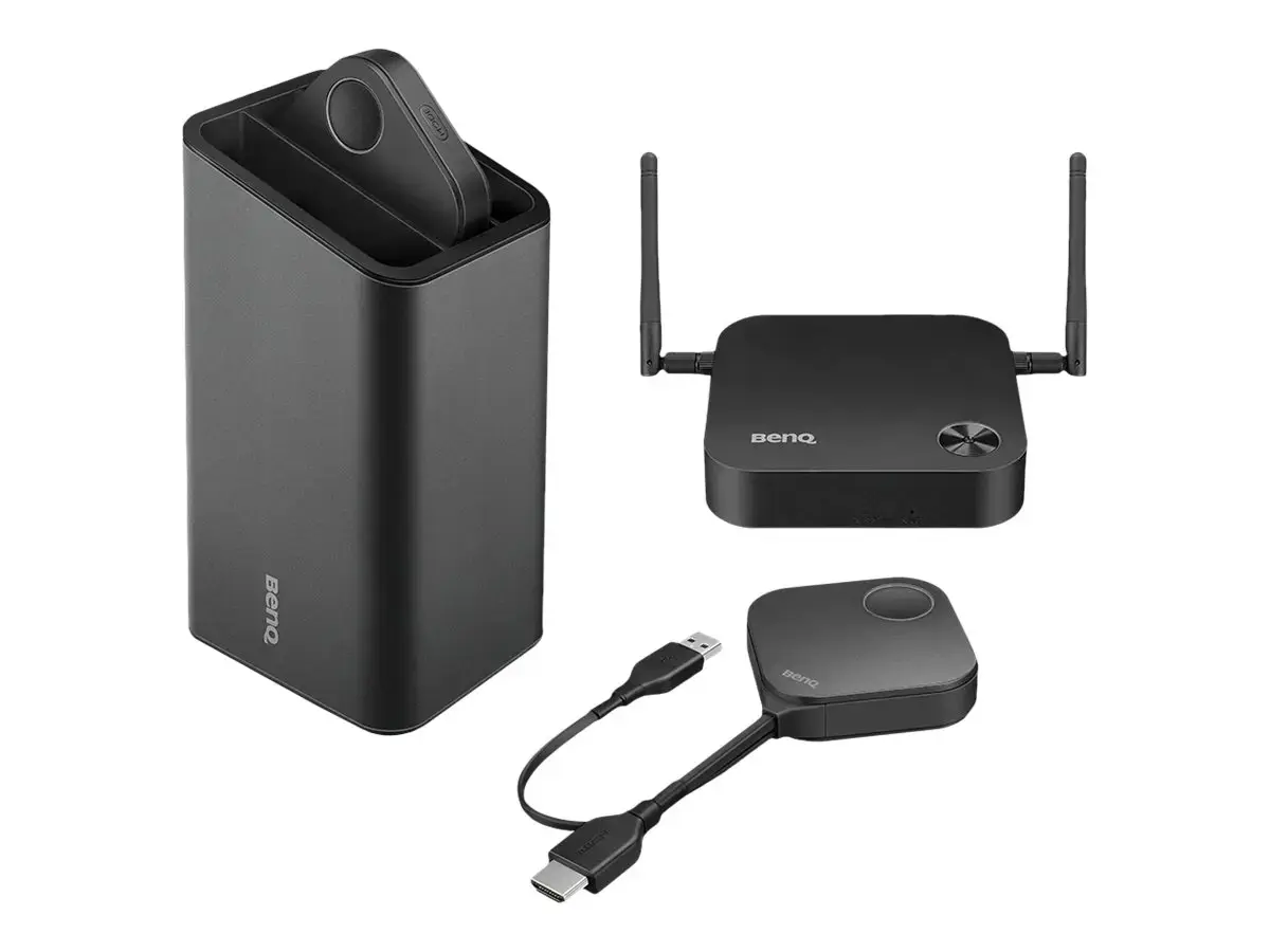 "BenQ InstaShow WDC10 EU/UAE/JP" belaidis vaizdo ir garso prailgintuvas, c:Black