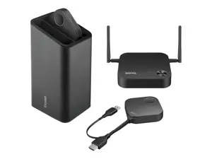 "BenQ InstaShow WDC10 EU/UAE/JP" belaidis vaizdo ir garso prailgintuvas, c:Black