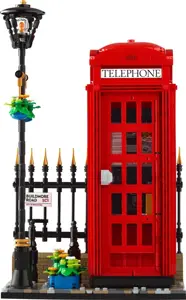 LEGO IDEAS 21347 Red London Telephone Box