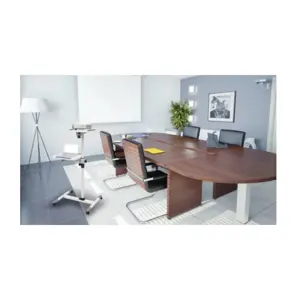 TECHLY 309593 Techly Universalus projektoriaus / nešiojamojo kompiuterio vežimėlis su dviem lentynomis, baltos spalvos