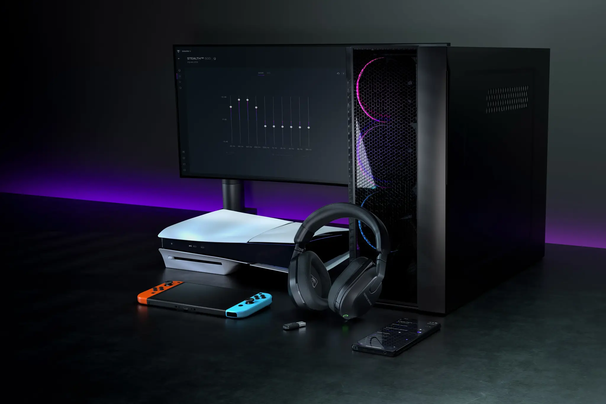 Turtle Beach Stealth 600 Gen 3, Wireless, 20 - 20000 Hz, Gaming, Headset, Black