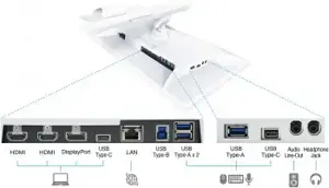 EIZO EV3240X 31.5" IPS 16:9 3840X2160 USB-C/94W RJ45 (BLACK)