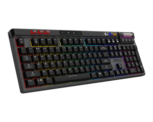 KEYBOARD GAMING BLACK US/STRIKE PRO W SILENT US MSI