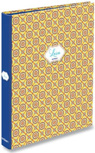 Žiedinis segtuvas Ambar Lusa Tile, A4 formato su 4 žiedais