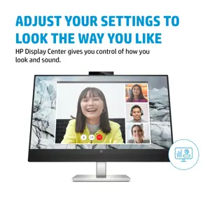 Monitorius HP E-Series E27m G4, 68.6 cm (27"), 2560 x 1440 pixels, Quad HD, 5 ms, Black