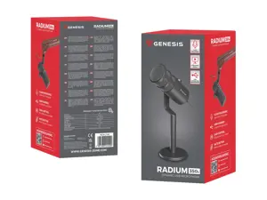 Genesis | Dynamic Microphone | Radium 350D | Black