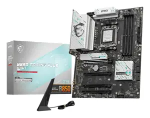 MSI B850 GAMING PLUS WIFI | Processor family AMD | Processor socket AM5 | DDR5 | Supported hard dis…