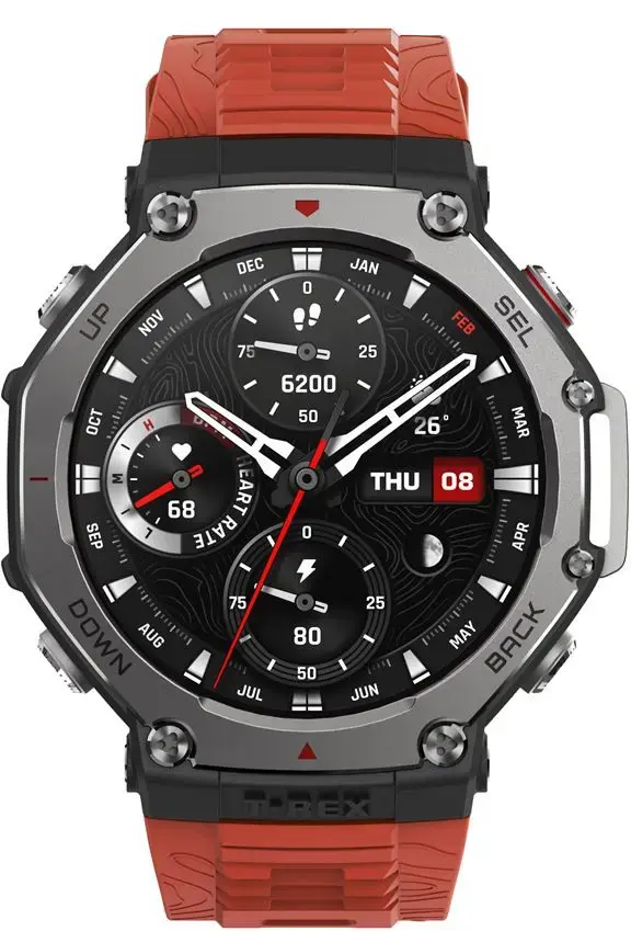 Huami Amazfit T-Rex 3, lava