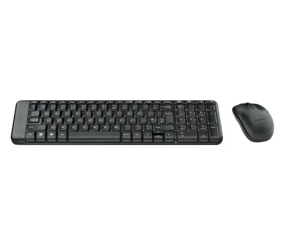LOGITECH MK220 belaidžio ryšio klaviatūra + pelė(JAV)