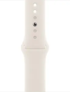 Apple Watch SE GPS 40mm Starlight Aluminium Case with Starlight Sport Band - M/L