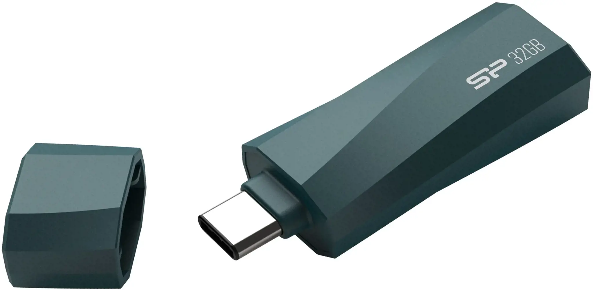 "Silicon Power Mobile C07", 32 GB, C tipo USB, 3.2 Gen 1 (3.1 Gen 1), dangtelis, 7,9 g, mėlyna