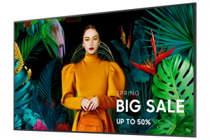 "Samsung" LH65QMCEBGCXEN, Skaitmeninės reklamos plokščias skydelis, 165,1 cm (65"), LCD, 3840 x 2160 taškų, "Wi-Fi