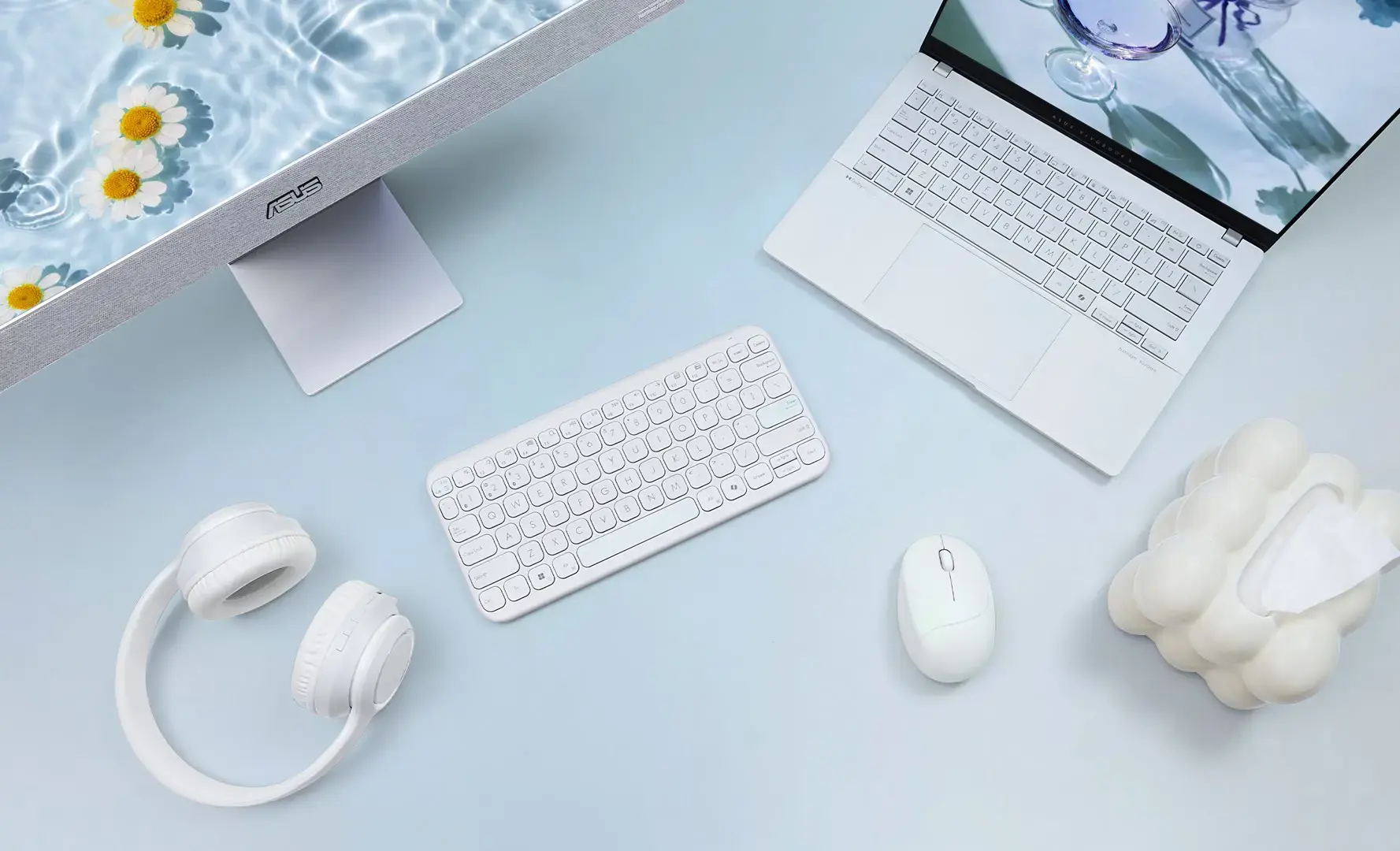 Asus Fragrance MD101 | Mouse | 2.4 GHz, Bluetooth | Rose Clay