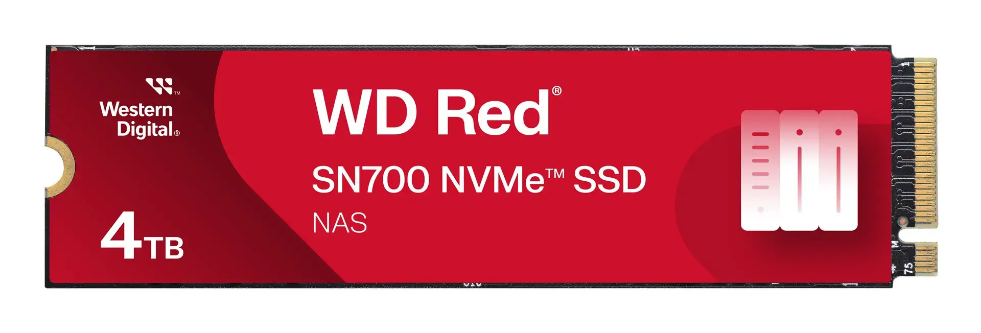 SSD diskas WESTERN DIGITAL Red SN700 4 TB, M.2, PCI Express 3.0