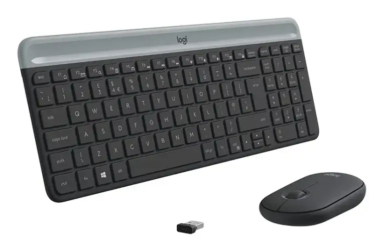 "LOGITECH Slim Wireless Keyboard and Mouse Combo MK470" - GRAPHITE - JAV - INTNL - INTNL