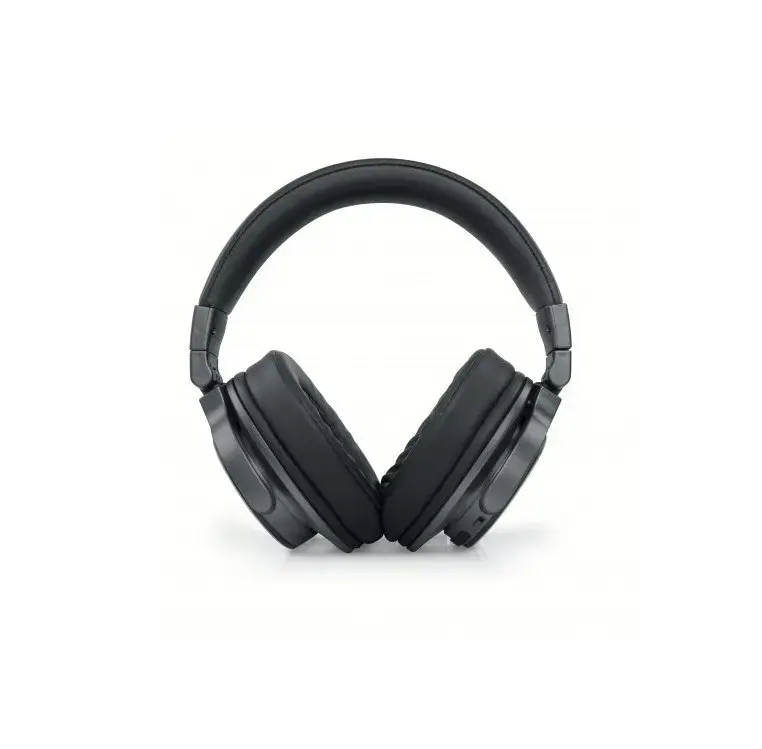 "Muse" "Bluetooth" stereofoninės ausinės M-278 ant ausų, belaidės, juodos spalvos