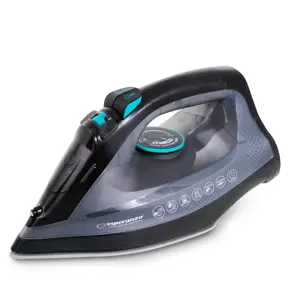 Esperanza EHI010 Steam iron Ceramic soleplate Grey, Black 2600 W