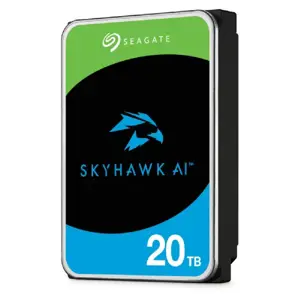 Seagate SkyHawk AI internal hard drive 20 TB 7200 RPM 512 MB 3.5" Serial ATA III (ST20000VE004)