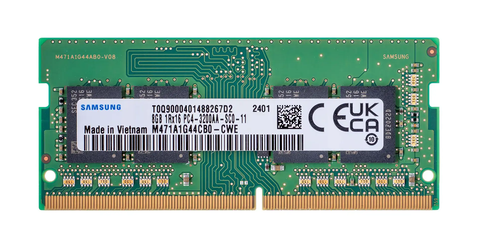 Lenovo 4X71D09532, 8 GB, 1 x 8 GB, DDR4, 3200 MHz