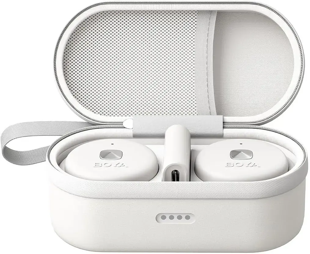 "Boya" belaidis mikrofonas "Omic Wireless Lightning", baltas