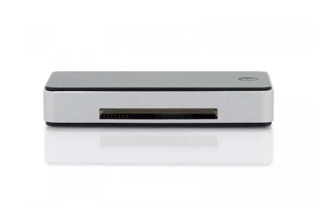 DIGITUS USB 3.0 kortelių skaitytuvas Palaiko MS/SD/SDHC/MiniSD/M2/CF/MD/SDXC korteles 1M USB A jungiamasis kabelis