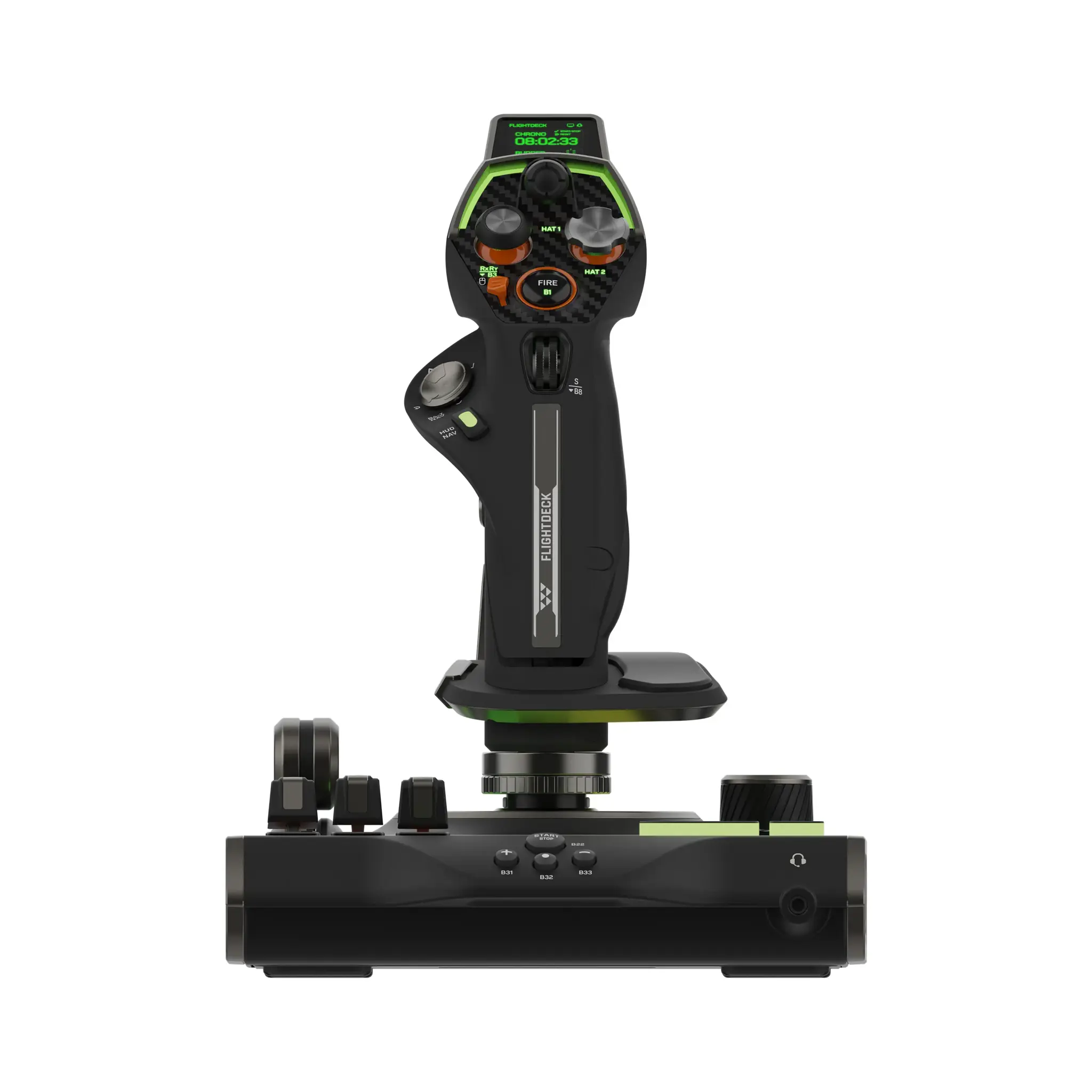 Turtle Beach VelocityOne, Flightstick, PC, Analogue / Digital, Wired, USB, Black