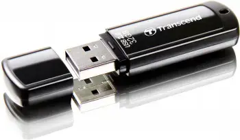 TRANSCEND JETFLASH 350 32GB USB 2.0 atmintinė