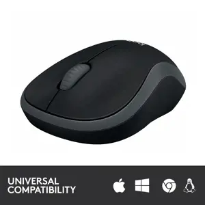 LOGITECH M185 belaidė pelė - SWIFT GREY - EER2