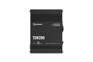 Teltonika TSW200 | Industrial POE+ Ethernet Switch | DIN rail mountable | SFP ports quantity 2 | Po…