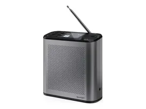 Sharp OSAKA Portable Digital Radio | DR-P530(GY) | USB port | Bluetooth | FM radio | Wireless connection