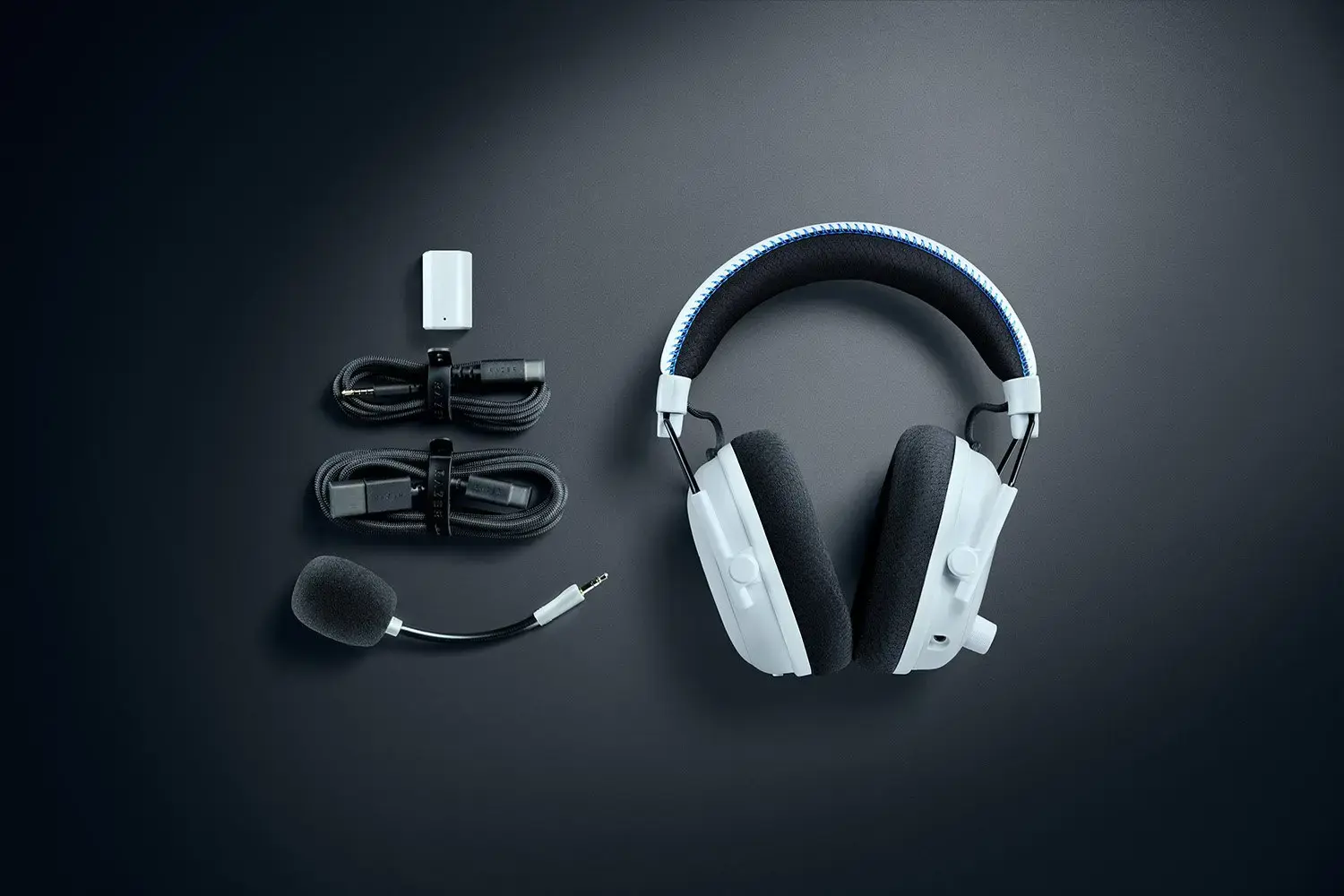 Razer BlackShark V3 Pro for PlayStation Gaming Headset, Over-Ear,Wireless,  White | Razer